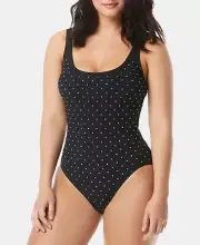 Coco Reef Womens Contours Classic Cut One Piece Swimsuit 34 C