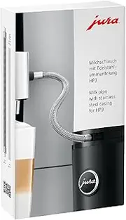 [Jura] 24114 Milk hose with stainless steel coating HP3, silver