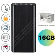 16G Voice Activate Mini Spy Digital Sound Audio Recorder Dictaphone MP3 Player