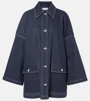 [Max Mara] Max Mara Yen denim overshirt UK 4 blue