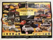 Double-sided HOLDEN Farewell Tribute Foldout Poster