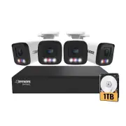 Defender AI POWERED Sentinel 4K Ultra HD Wired 8 Channel PoE NVR 4 cam 1TB