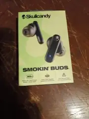 Skullcandy Smokin Buds True Wireless Bluetooth Earbuds - Black