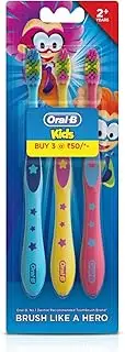 Oral-B Kids Toothbrush, Extra Soft (Pack of 3)