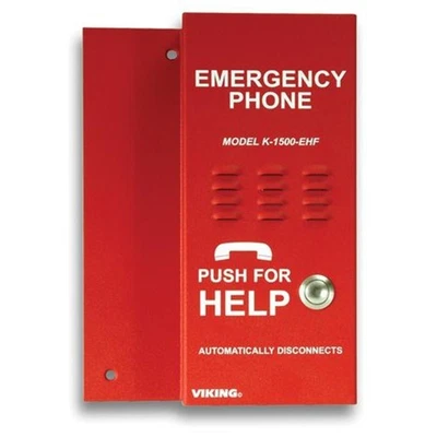 Viking Electronics K-1500-EHFA Handsfree Elevator Phone No Dial Pad