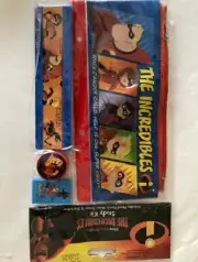 Disney Incredibles Stationery Set & Cars Ruler Set