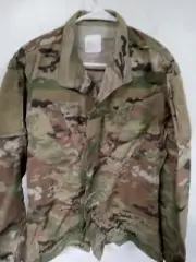 US Army OCP Garrison Jacket 50/50 NYCO Camo Small Long Ocp W2 Scorpion Top