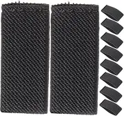 Toyvian Anchor Hardware Organizer Hanger Cord Organizer for Appliances Cooler Strap Cord Hook Water Ski Rope Hose Organizer Straps Black Nylon