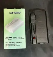 BLACK LAMP DIMMER FULL 500 WATTS