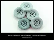 Miniarm 1/35 #35107 GAZ-M1 Highway Version Wheel Set for Zvezda