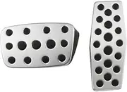 CHPGKGVNVT at MT Car Pedas for Chevrolet Trax Equinox Cruze Malibu for Opel Mokka Vauxhall Astra J H GTC Insignia Gas Brake Pedal Cover Pedals(at Without Rest)