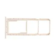 SIM Micro SD Card Tray Dual for Samsung Galaxy A02s White Replacement Phone Part