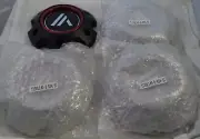 Asanti Wheels Flat Black Custom Wheel Center Cap Caps Set 4 # T130L140-6-H34