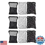 CNZ® Aquarium Filter Media Kits (Triple Pack) - Activated Carbon, bio Ball, C