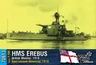 Combrig 1/700 British Monitor HMS Erebus 1918 Full Hull Resin Kit