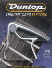 Jim Dunlop J87N Electric Guitar Trigger Capo Nickel