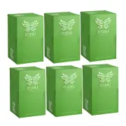 6 X Itsuki Kenko Natural Detox Foot Patches 50 Pcs Deep Herbal Cleansing Toxin