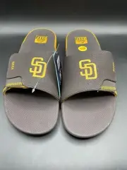 Reef MLB Thong Flip Flops with Bottle Opener Brown San Diego Padres Mens Size 10