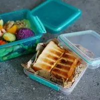 在飛比找ETMall東森購物網優惠-新西蘭進口 sistema三明治盒和水果盒組合套餐 沙拉盒便
