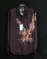 Robert Graham AMAIRA Embroidered Eagle Masterpiece! 2XL $348 NWT XXL