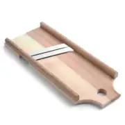 WOODEN SHREDDER FOR CABBAGE AND SLICING VEGETABLES AND FRUITS WITH TWO BLADES