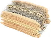 1500pcs 1/4W Carbon Resister 5％1R~10M Plug-in Resistance Elements Package Carbon Film Resistors Assorted Kit