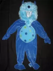 NWT Koala Kids Plush BLUE ONE EYED MONSTER ALIEN Halloween Costume 18 Months NEW