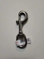 3 3/4" Stainless-steel snap hook/clasp 3/4" swivel eye sailing lines, tarps,cord