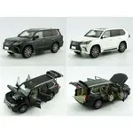 【模例】KYOSHO 1/18 LEXUS LX570 合金全可開 黑白兩色