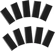 DOITOOL 10pcs Office Desk Bezel Clip Clips Office Partition Clamp Office Desk Divider Clip Mounted Room Divider Screen Desk Divider Stand Desk Dividers Black Plastic