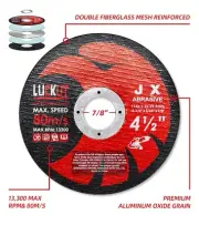 4.5" 115mm Cutting Disc Thin Angle Grinder Cut Off Wheel Metal Steel Flap