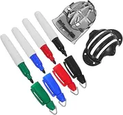 6pcs Golf Ball Liner Alignment Tool Precise Marking Device for Training Competition Ball Positioning Stencils for All Golfers Durable Reliable Performance