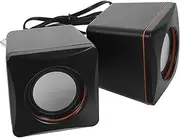 jojofuny Small Speaker Wireless Desk Speakers for Desktop -Cabled Home Office Compact