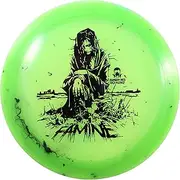 Famine Long Distance Driver | Excellent Flight for All Disc Golf Players | Gummy Flexible Plastic