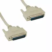 Kentek 100' DB25 Male to Male 25 Pin Serial Parallel SCSI Printer Scanner Cable