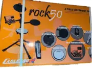 Carlsbro Rock50 4 Piece Electronic Drum Kit (ROCK50BP)
