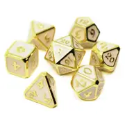 7pc Die Hard Dice Diecast Metal Celestial Relic Role Playing Game Dice Set