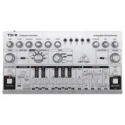 BEHRINGER Analog Baseline Synthesizer Td-3-Sr True Analog Circuitry Silver Black