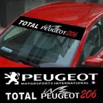 PEUGEOT 標致標誌反光汽車貼紙 406 301 407 207 206 208 103 308 2008 307