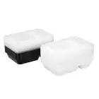 10PK Lemon & Lime Reusable 2-Section Container Food Prep Storage 850ml Assorted