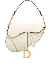 Dior Saddle Bag in Latte Grained Calfskin