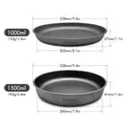 1500ML TOMSHOO Titanium Frying Pan & Fruit Plate for Outdoor Use