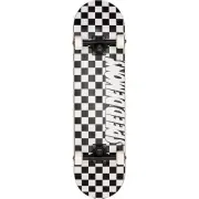 Speed Demons Checkers Complete Skateboard - 7.5 Black/White