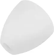Gadpiparty White Frosted Textured Glass Lamp Shades, Horseshoe Lampshade Replacement Globe Covers for Fan Light Wall Sconce Bedroom