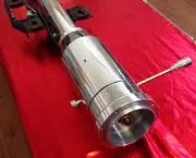 BILLET WORKS STEERING COLUMN FOR HOLDEN HK HT HG & MONARO POLISHED COLLAPSIBLE