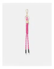 [Mimco] Bungee Heart Bag Charm in Pink