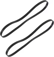 BELLIFFY 2pcs Rubber Turntable Belt for Record Player Phonograph Accessory Easy Installation Compatible Various Models