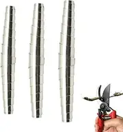 3 Sizes Pruning Shear Springs, 6cm/7cm/8cm Replacement Spring for Garden Pruning Shears, Pruning Scissor Spring, Silver Springs Pruners Replacement, Garden Pruner Spring Accessories
