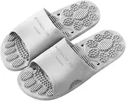 IWOWHERO Foot Massage Shoes Anti-slip Pedicure Slippers for Home Spa Bath Relaxing Slipper for Men Women