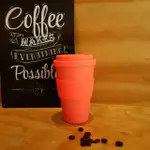 ECOFFEE CUP 環保隨行杯14OZ (甜橙橘) 咖啡杯 隨身水壺